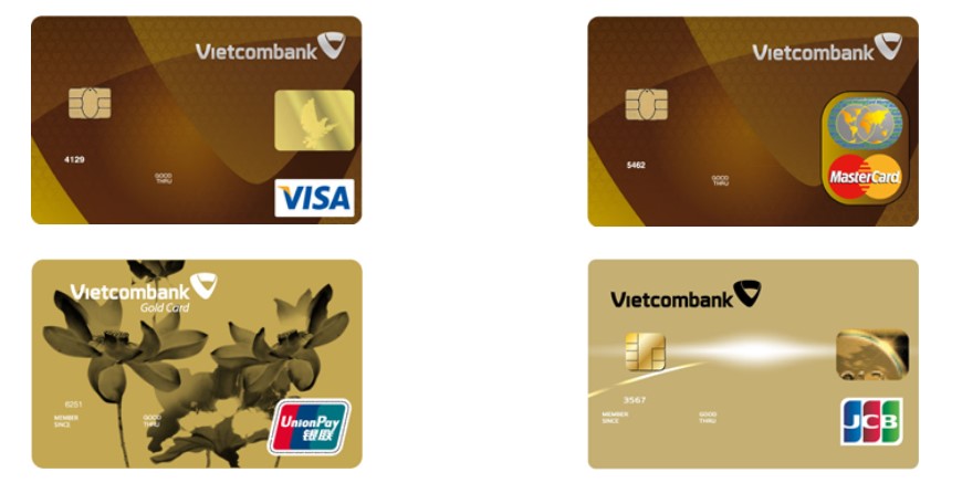 Các loại thẻ ATM của Vietcombank