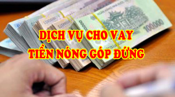 vay tiền đứng