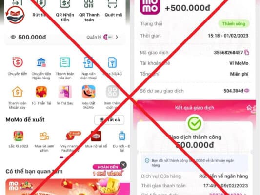 Lưu ý khi sử dụng ví trả sau Momo để rút tiền: Cẩn thận với các hình thức lừa đảo qua giao dịch MoMo