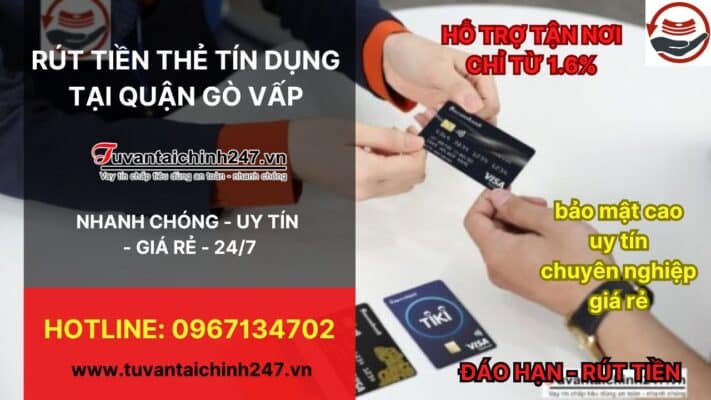 Rút tiền thẻ tín dụng tại Quận gò vấp - Chi phí