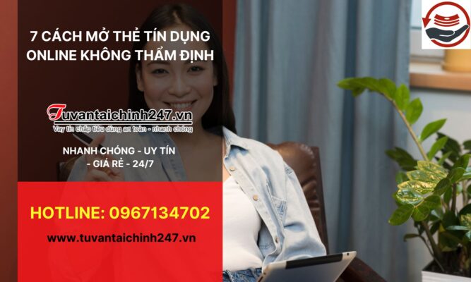 mở thẻ tín dụng online không thẩm định