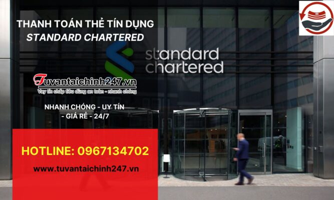 thanh toán thẻ tín dụng Standard Chartered