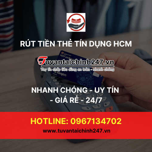 rút tiền thẻ tín dụng hcm