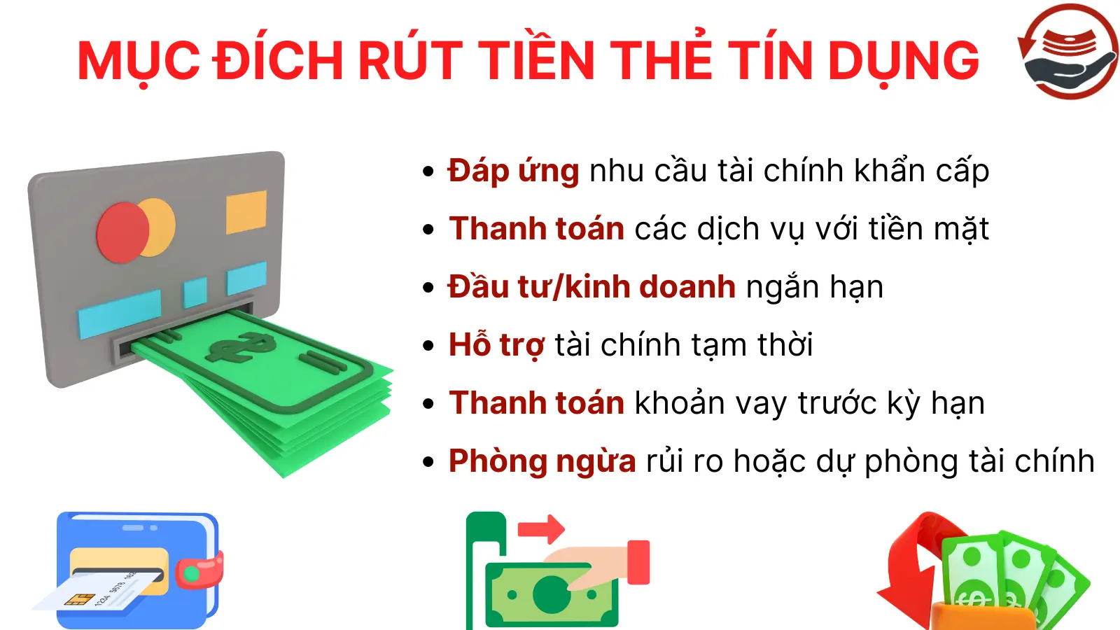 Mục Đích Rút Tiền Thẻ Tín Dụng Quận Thủ Đức