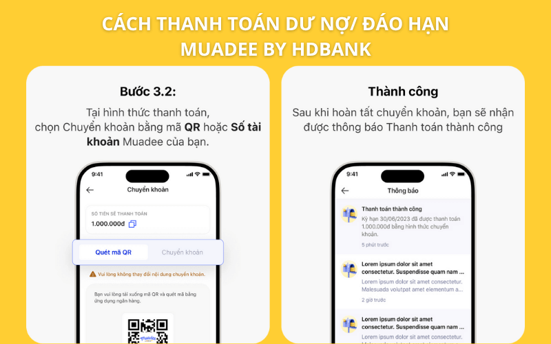 Thanh toán với hình thức chuyển khoản
