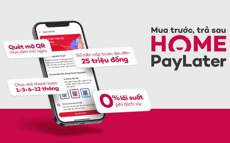 Home PayLater có chuyển khoản được không? 2 Home PayLater là gì?
