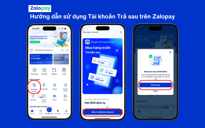 Ví trả sau ZaloPay là gì? Có rút được tiền không? 6 Điều kiện và quy trình đăng ký ví trả sau ZaloPay