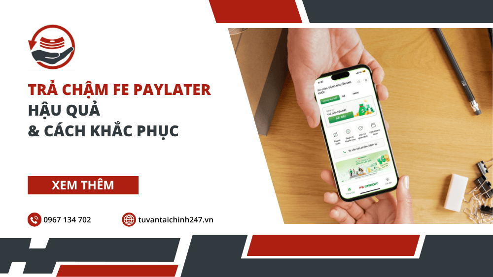 Trả chậm ví trả sau FE PayLater: Hậu quả & Cách khắc phục