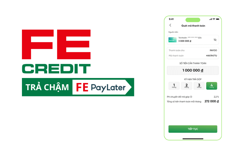 Trả chậm ví trả sau FE PayLater là gì?