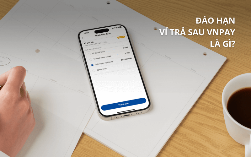 Đáo hạn ví trả sau VNPAY tận nơi, hỗ trợ 24/7 2 Đáo hạn ví trả sau VNPAY là gì?