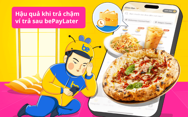 Trả chậm ví trả sau bePayLater: Hậu quả & Cách khắc phục 3 Hậu quả khi trả chậm ví trả sau bePayLater