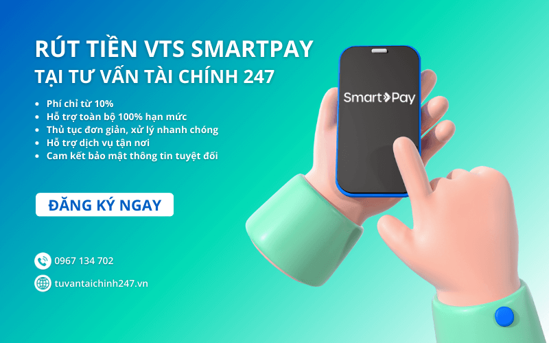 Cách rút tiền ví trả sau SmartPay đơn giản, an toàn 5 Rút tiền ví trả sau SmartPay tại Tư Vấn Tài Chính 247